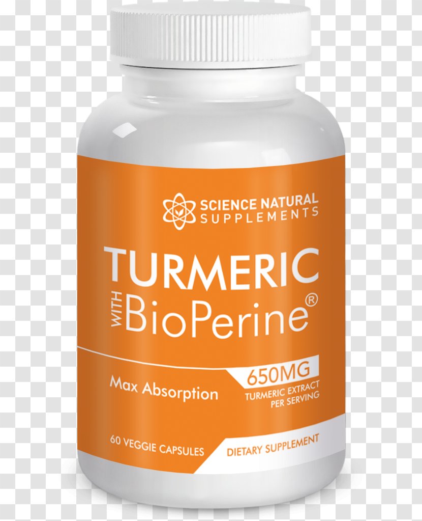 Dietary Supplement Curcuminoid Turmeric Piperine Transparent PNG
