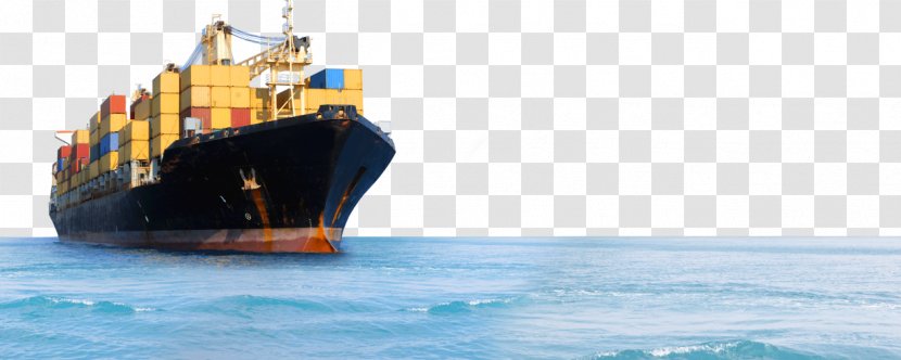 Freight Transport Logistics Cargo Rail - Ship - Ocean Shipping Transparent PNG