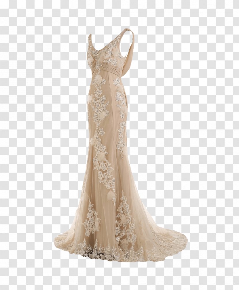 Wedding Dress Evening Gown Ball - Clothing Transparent PNG