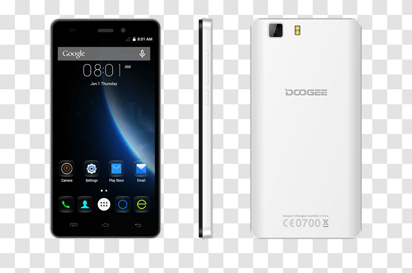 DOOGEE Y200 Smartphone 4G Galicia X5 Pro Transparent PNG