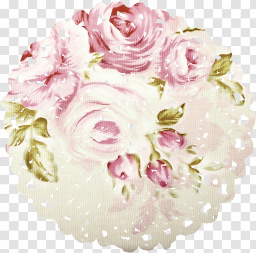 Garden Roses Cabbage Rose Floral Design Cut Flowers - Pink - Flower Transparent PNG