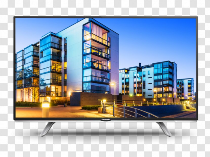 Panasonic LED-backlit LCD Smart TV High-definition Television HD Ready - Display Device - Mesin Cuci Transparent PNG