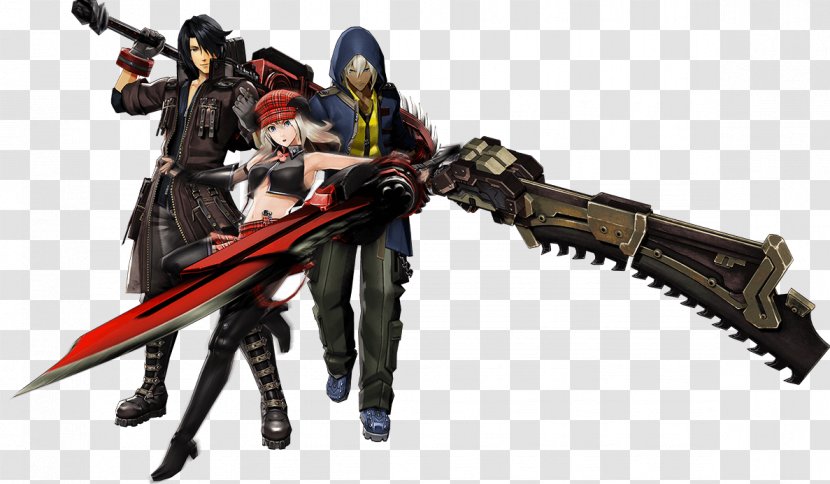 God Eater 2 Resurrection Gods Burst Weapon Sword - Action Toy Figures - Costume Transparent PNG