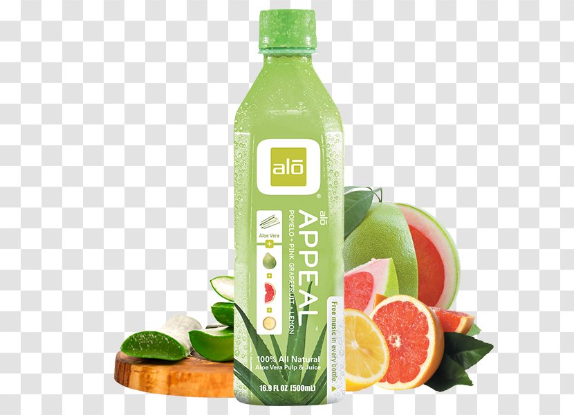 Grapefruit Juice Pomelo Aloe Vera - Drink - Water Transparent PNG