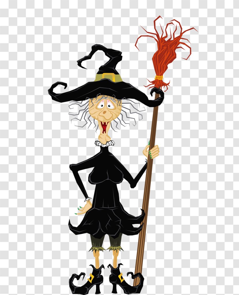 Clip Art Witchcraft Halloween Illustration - Witch Transparent PNG