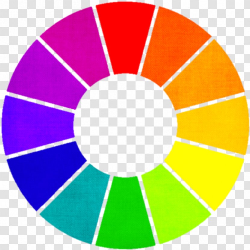 Color Wheel Theory Scheme Complementary Colors Tertiary - Symmetry - Design Transparent PNG