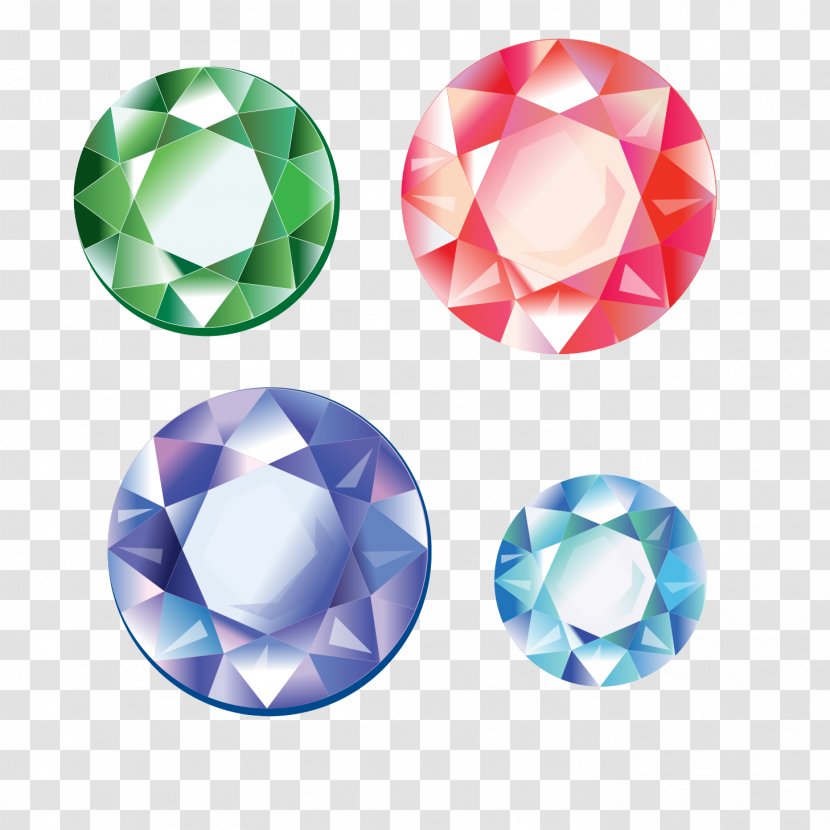 Gemstone Blue Diamond - Jewellery - Gem,Jewelry,Cartoon Transparent PNG
