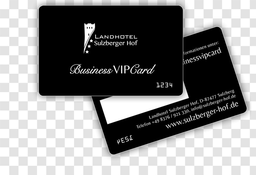 Product Design Germany Text Business - Cards - Hotel Vip Card Transparent PNG