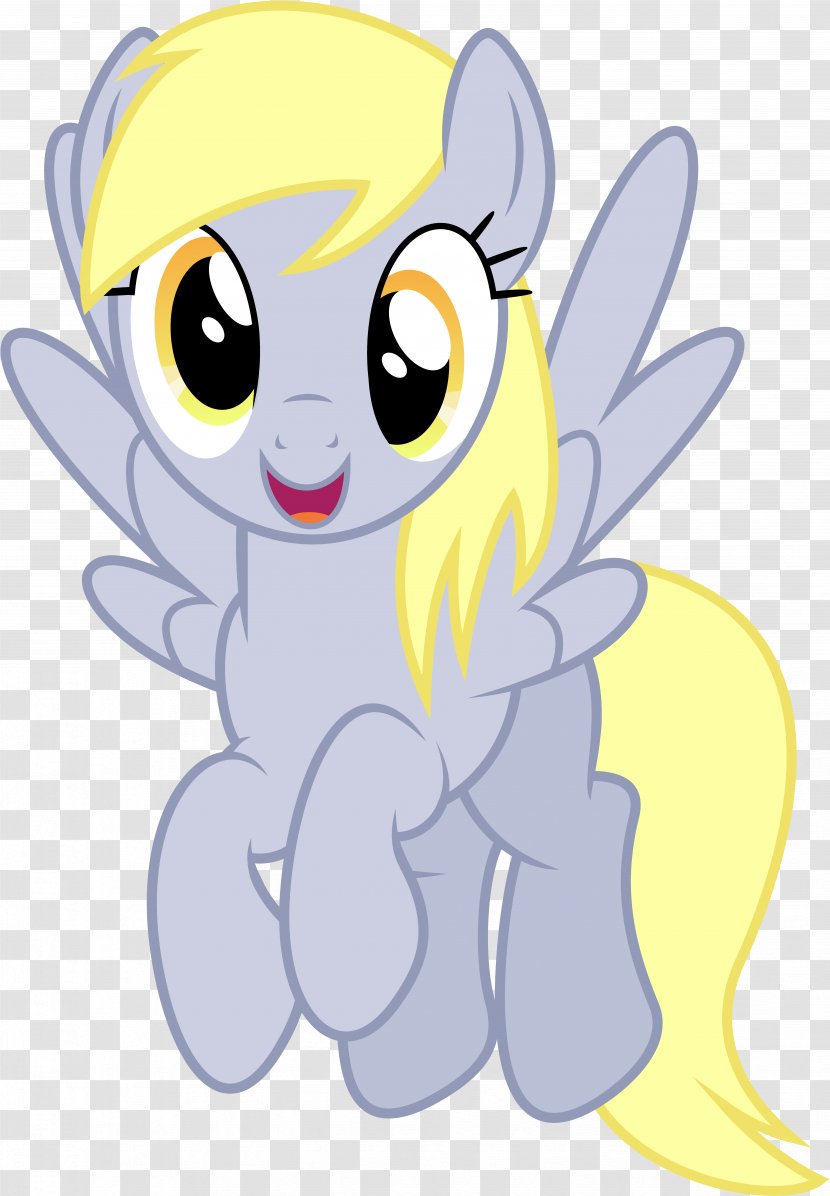 Pony Derpy Hooves Hoof - Vertebrate Transparent PNG