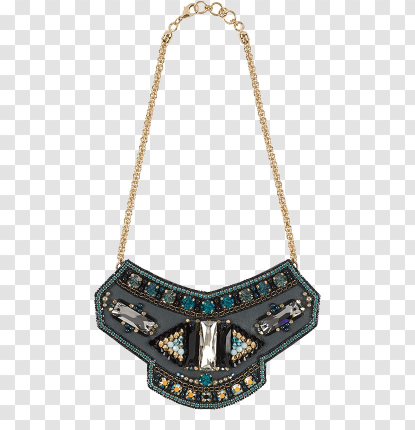 Handbag Teal Necklace Turquoise Messenger Bags - Chain - Lobster Clasp Transparent PNG