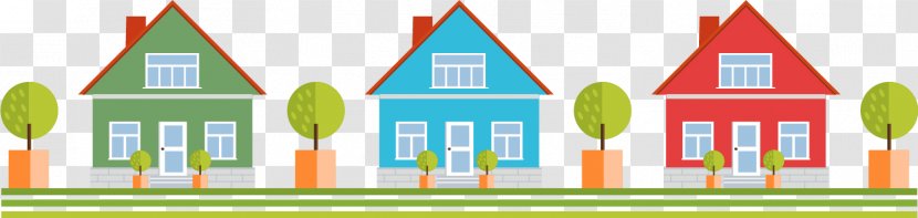 Property Elevation Illustration - Colorful Cartoon Cabin Transparent PNG