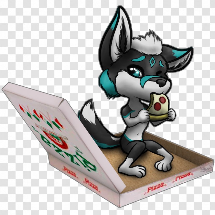 Pizza Box Fox Dog Transparent PNG
