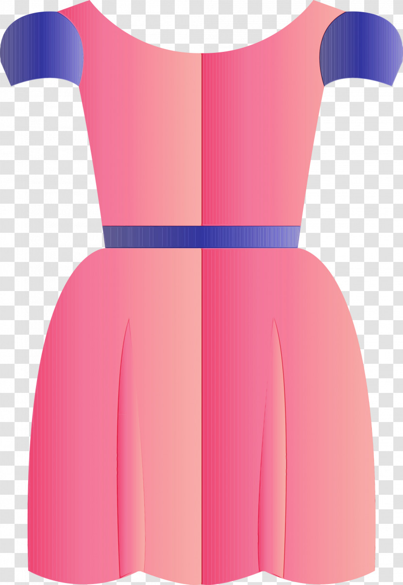 Clothing Pink Dress Day Dress Cocktail Dress Transparent PNG