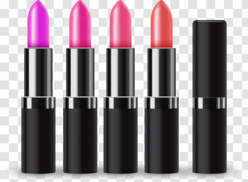 Illustration - Shutterstock - Bright Color Lipstick Transparent PNG