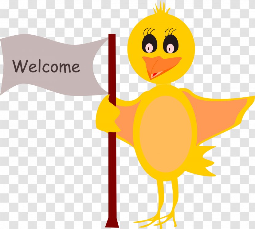 Tweety Cartoon Clip Art - Happiness - Welcome Transparent PNG