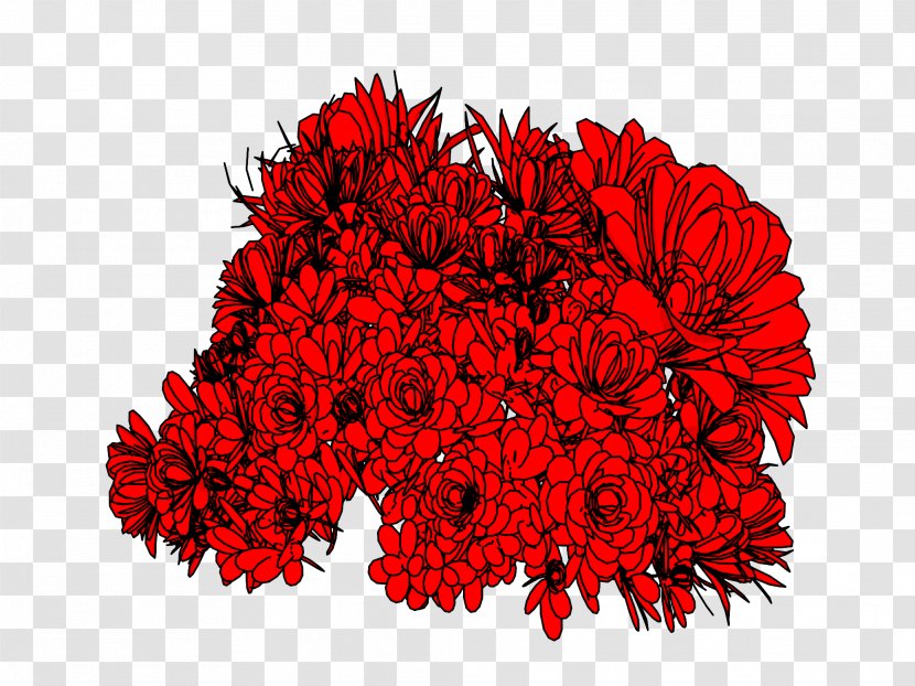 Heart RED.M - Red - Poppy Field Transparent PNG