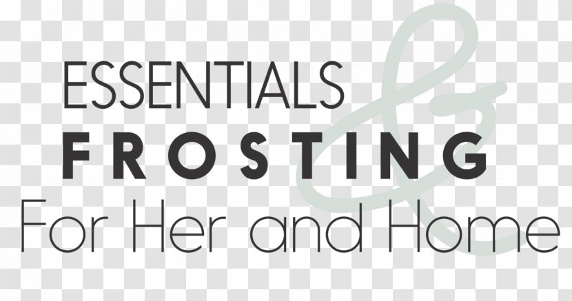 Essentials & Frosting Sweater Logo Brand - Text - Artisan Transparent PNG