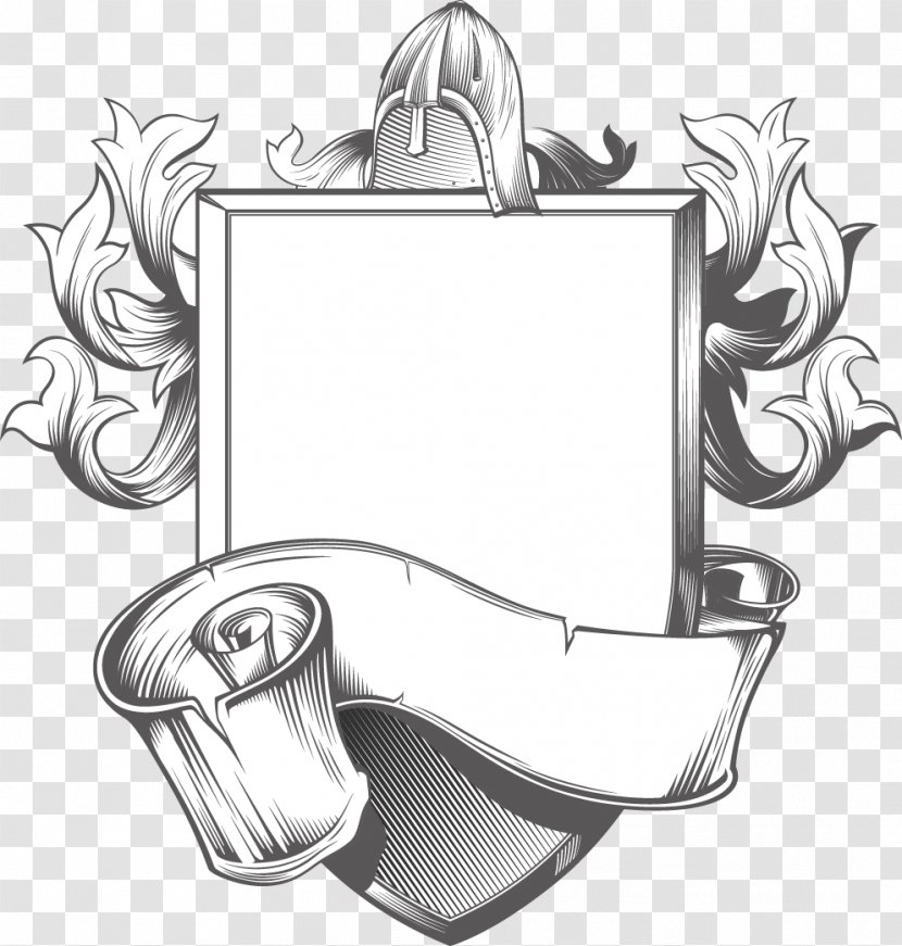 Middle Ages Drawing Adobe Illustrator - Brand - Classical Medieval Element Vector Material Transparent PNG