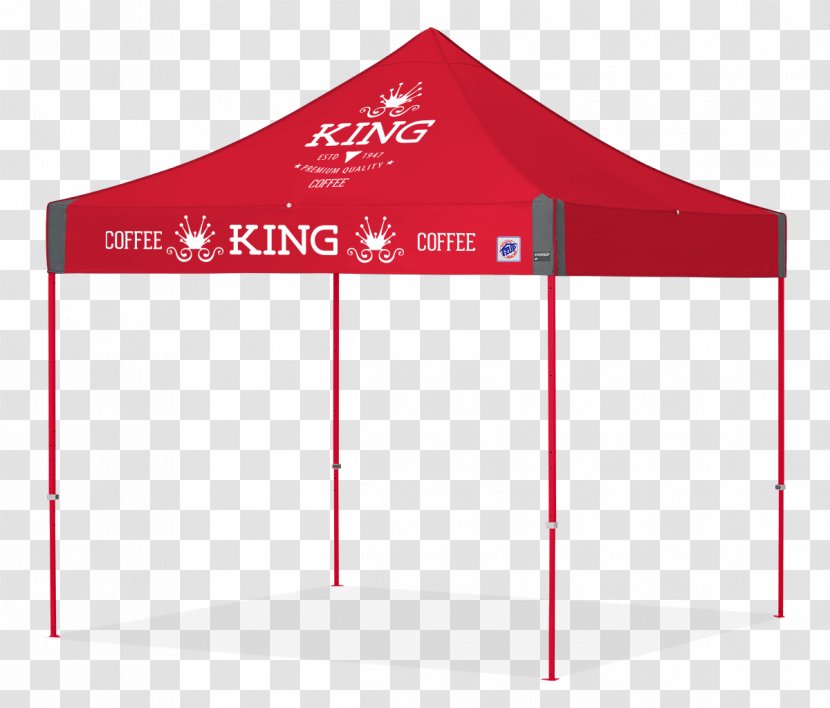Pop Up Canopy Tent Shelter - Red Transparent PNG