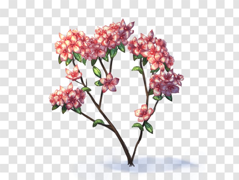 Azalea Krita Layers Flower - Computer Software - Branch Transparent PNG