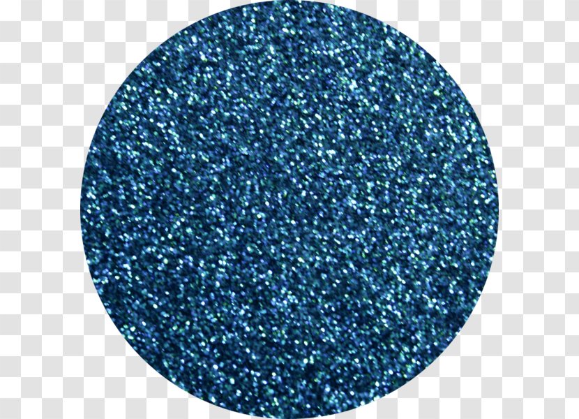 Glitter Blue Color Cosmetics - Plastic - Polyester Transparent PNG