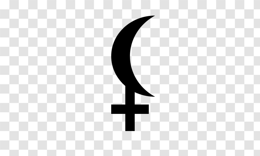 Black Moon Lilith Astrological Symbols Astrology - Neck Tattoo Transparent PNG