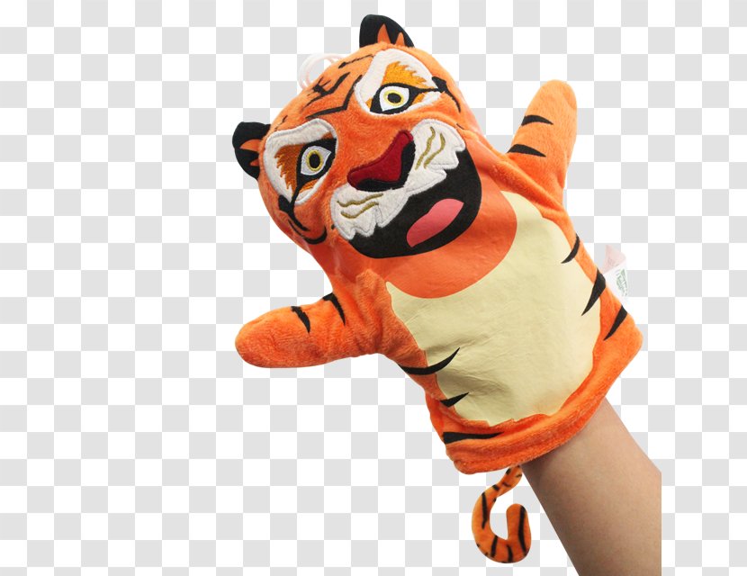 Tiger Stuffed Animals & Cuddly Toys Upin Hand Puppet Transparent PNG