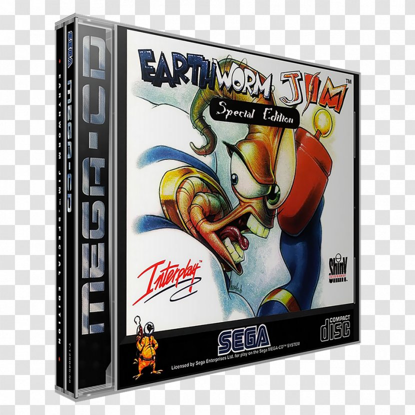 Earthworm Jim Special Edition Grove Cleaners Sega CD Video Games - Installation - Match Score Box Transparent PNG