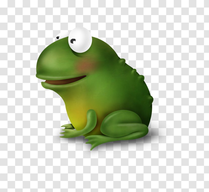 True Frog Tree Amphibians Vertebrate - Green - Cartoon With Bow Transparent PNG