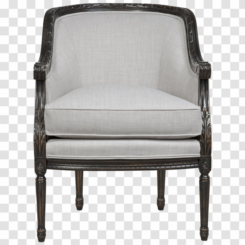 Club Chair Fauteuil Louis XVI Style Dossier Assise - Quinze Transparent PNG