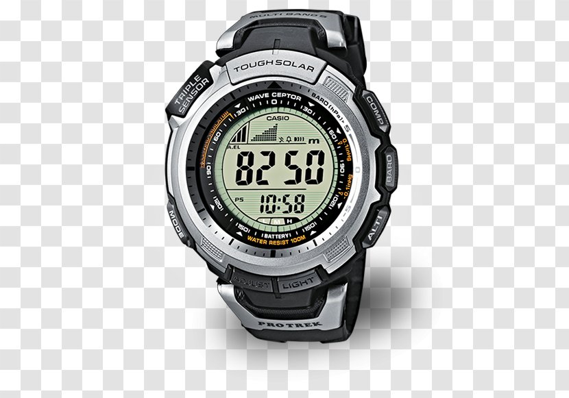 Amazon.com Pro Trek Casio Wave Ceptor Watch Transparent PNG