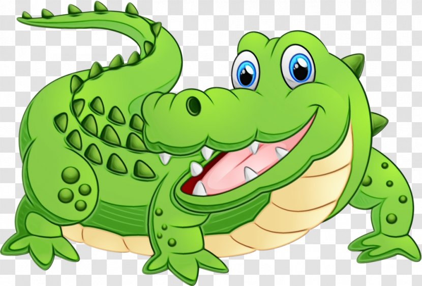 Alligator Cartoon - Letter - Fictional Character Amphibian Transparent PNG