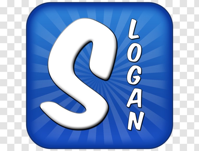 Logo Trademark Number - Electric Blue - Design Transparent PNG
