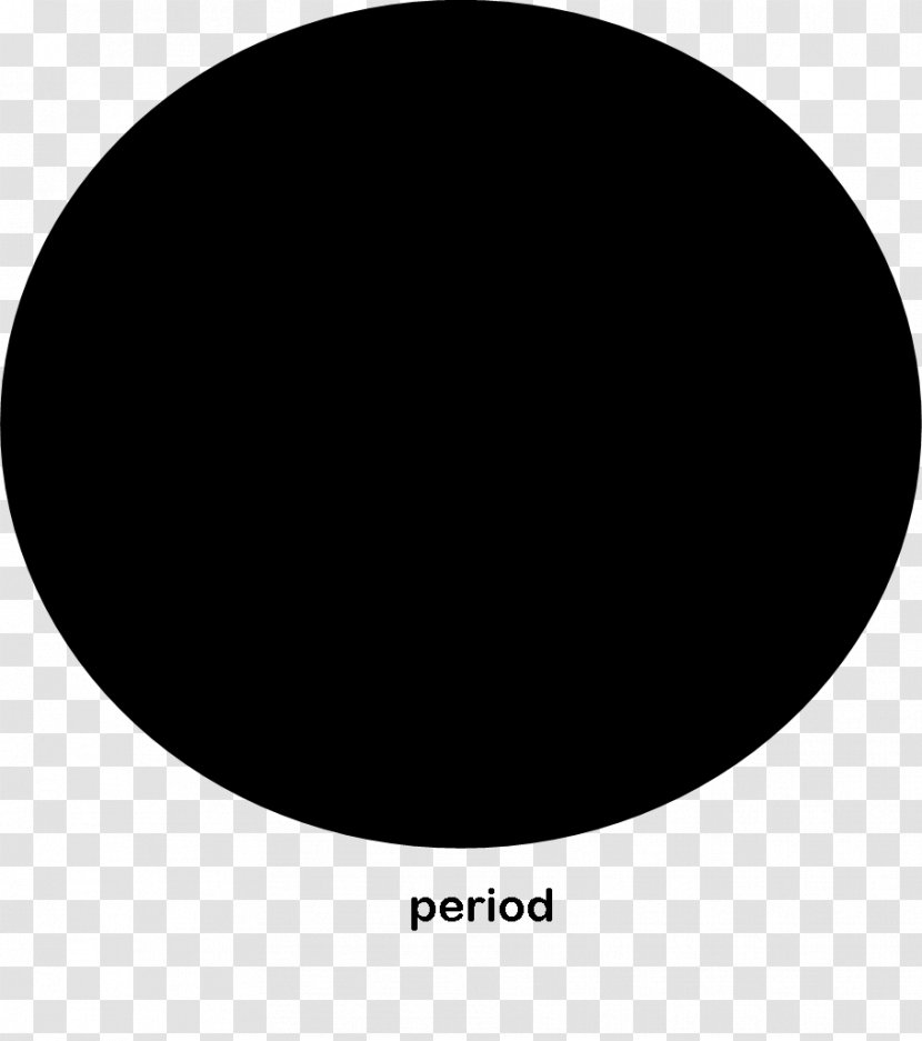 Black Circle Point Transparent PNG