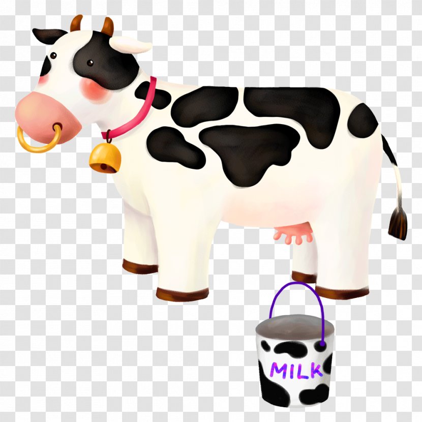 Cow Wallpaper Cattle Cartoon Network - Dairy - A Transparent PNG
