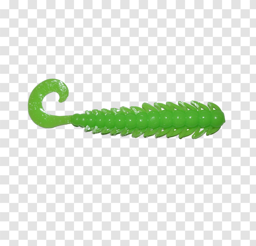Green Caterpillar Transparent PNG