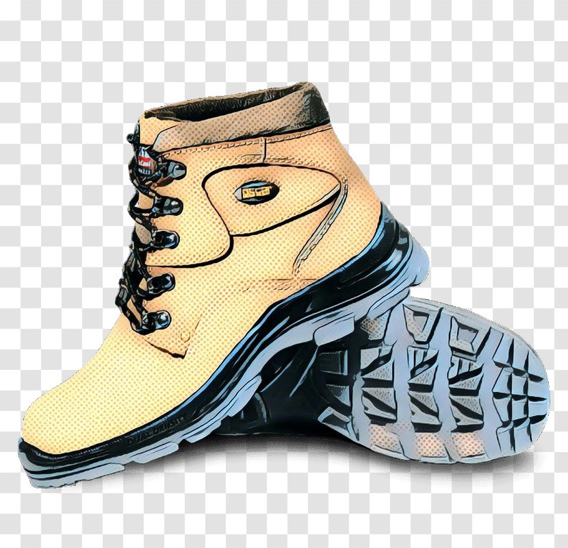 Footwear Shoe Yellow Boot Sneakers - Beige - Hiking Plimsoll Transparent PNG