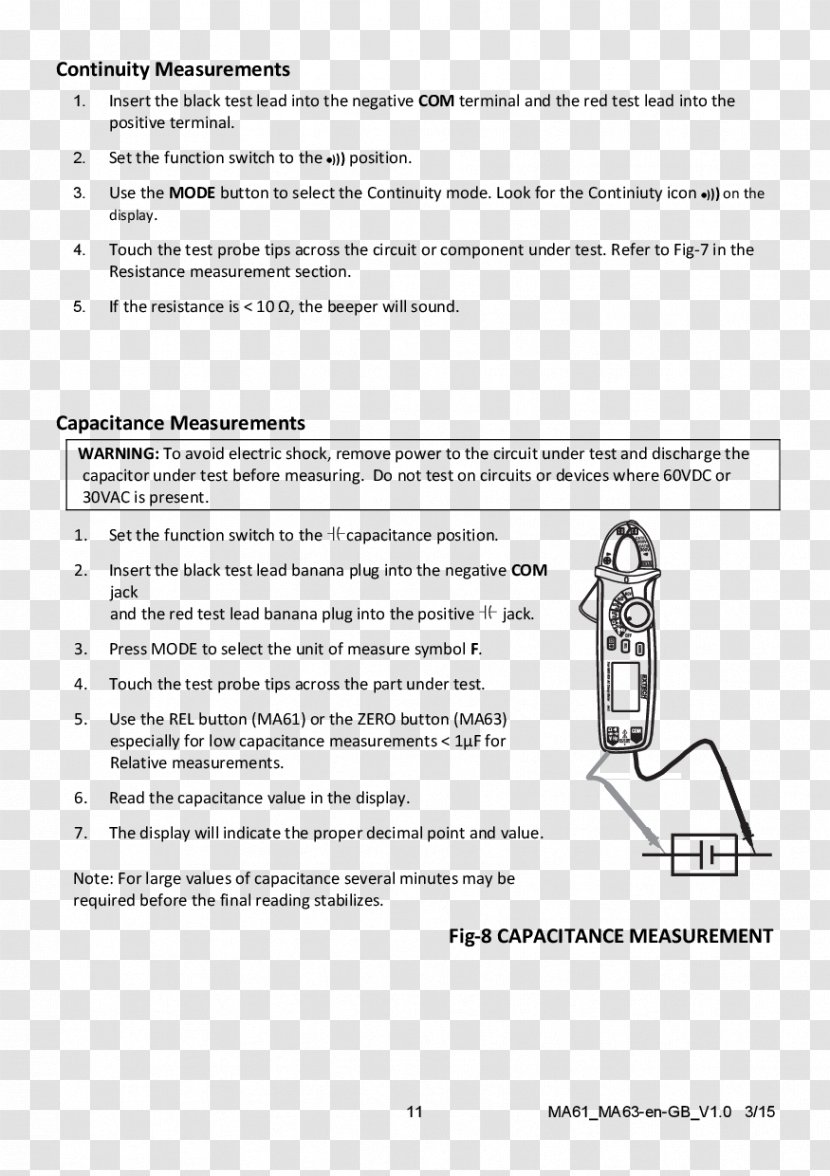 Alternating Current Root Mean Square Function True RMS Converter Direct - Extech Instruments - Saz Clamping Instrument Transparent PNG