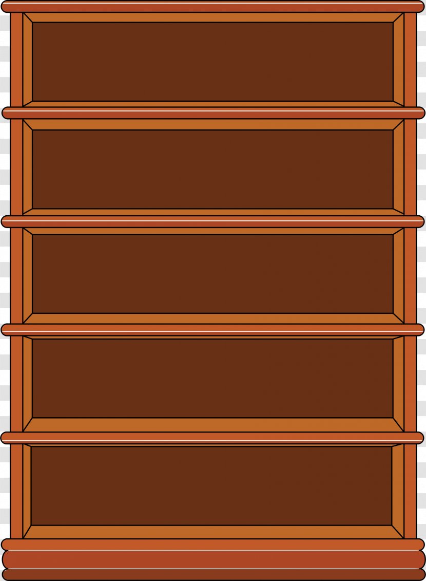 Bookcase Shelf Furniture Clip Art - Store Transparent PNG