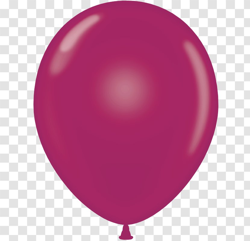 Balloon Release Maroon Bag Light - Magenta - Helium Transparent PNG