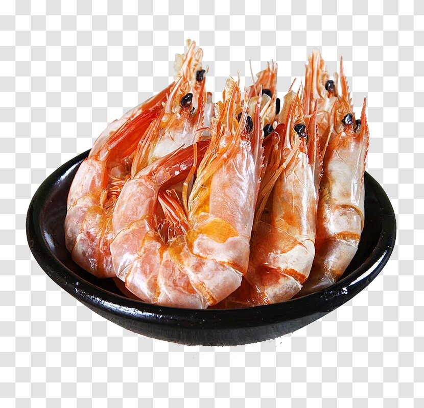 Zhoushan Caridea Shrimp Seafood Food Drying - Eating - Free Creative Pull Prawn Transparent PNG