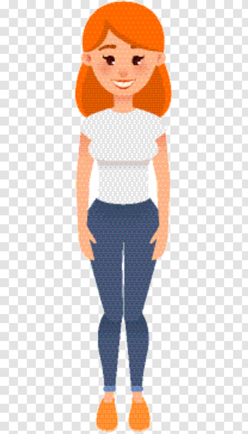 Hair Cartoon - Material - Standing Clothing Transparent PNG