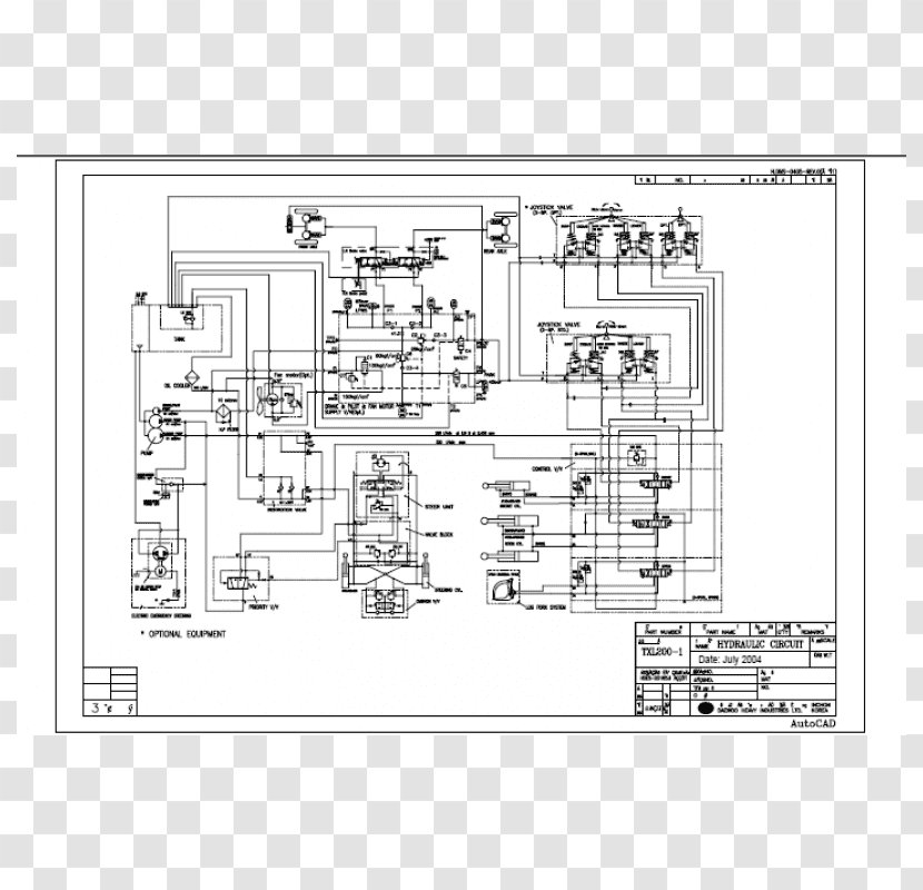 Terex Excavator Crane Engineering Diagram - Text Transparent PNG