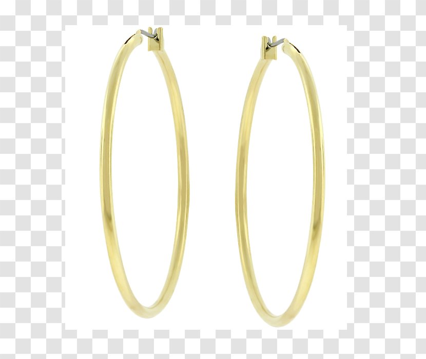 Earring Body Jewellery Gold Bangle Silver - Hoop Transparent PNG