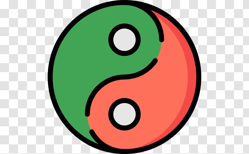 Yin Yang - Green - Symbol Transparent PNG