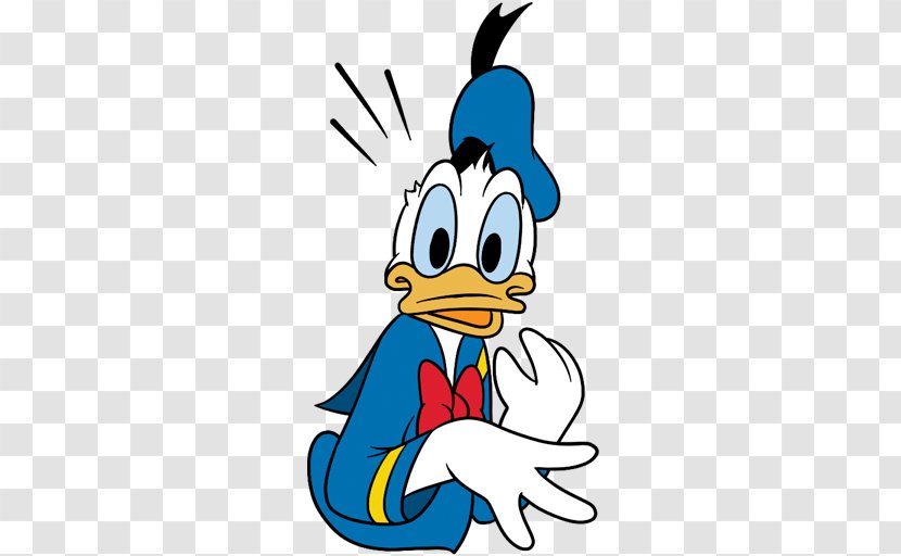 Donald Duck Clip Art Sticker Daffy - Wing Transparent PNG