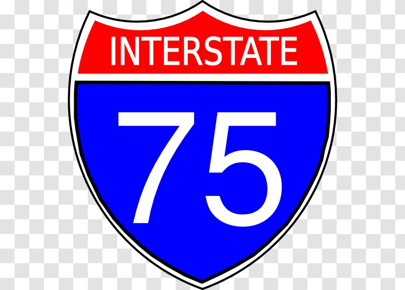 Interstate 75 In Ohio US Highway System 10 Road - Area Transparent PNG