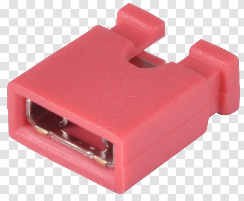 Electrical Connector Jumper Shunt Angle RT - Hardware Transparent PNG