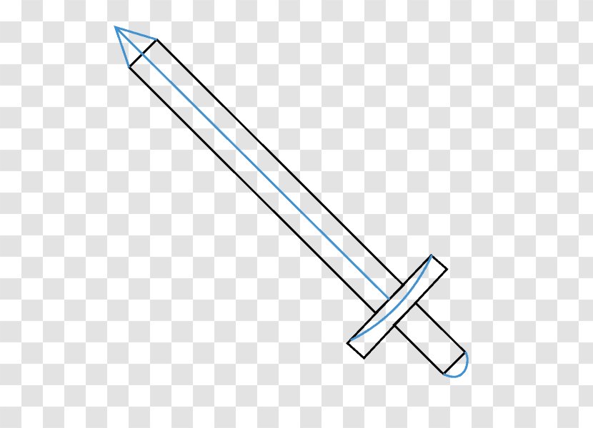Drawing Sword Weapon Knight Katana Transparent PNG