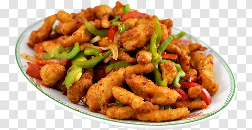 Chinese Cuisine Fast Food Twice Cooked Pork Junk - Sweet And Sour Transparent PNG